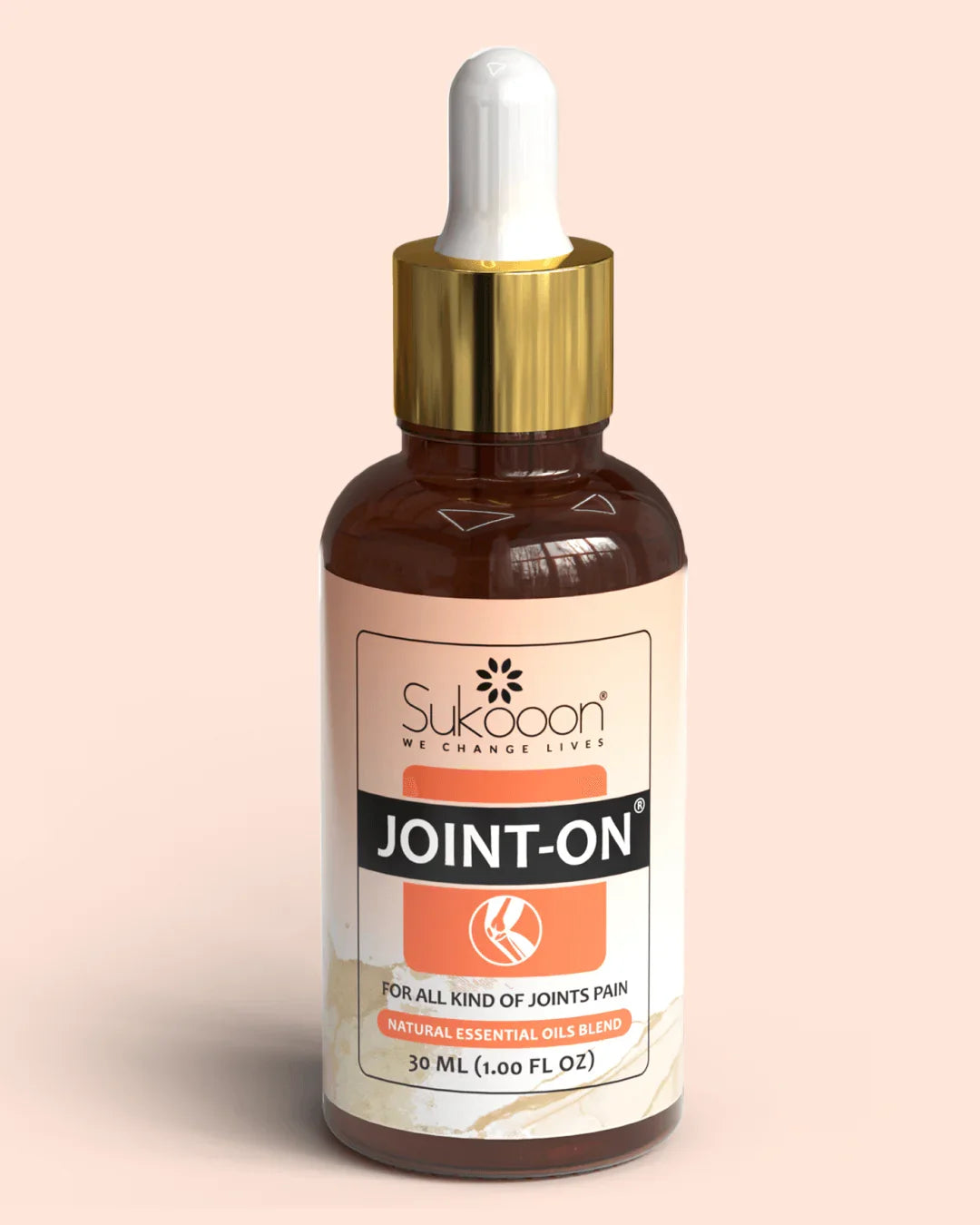 Sukoon Joint-On Essential Oil Blend (30ML) | For Joint, Back & Knee Pain